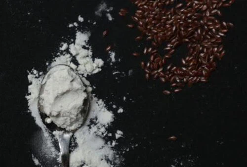 The Flaxseed oil powder The Flaxseed oil powder